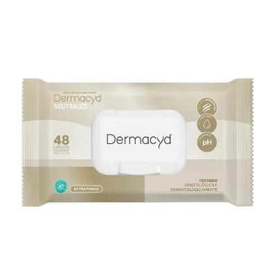 Lenços Umedecidos Dermacyd com 48 Unidades