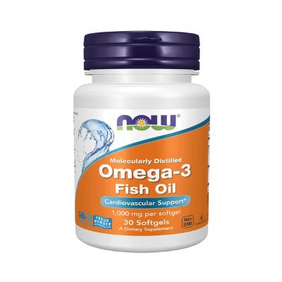 Suplemento Ômega 3 1000mg com 200 Softgels Now Food
