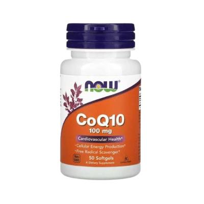 Suplemento Coezima Q10 100mg com 50 Softgels Now Food