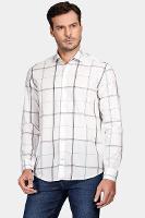 Camisa Aramis Manga Longa Slim Off White - 1