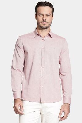 Camisa Aramis Slim Nature Line Tijolo
