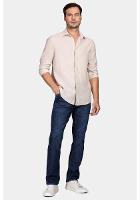 Camisa Aramis Regular Linho Com Algodão f Cáqui - 2