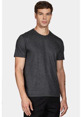 Camiseta Aramis 1/2 Malha Fil a Fil Preto
