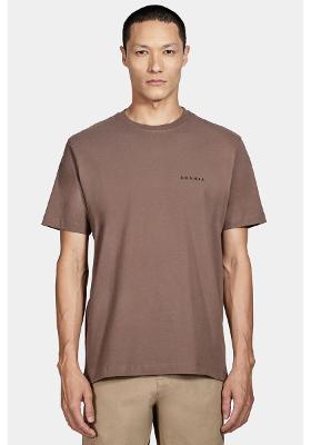 Camiseta Aramis Manga Curta Army Marrom Chocolate