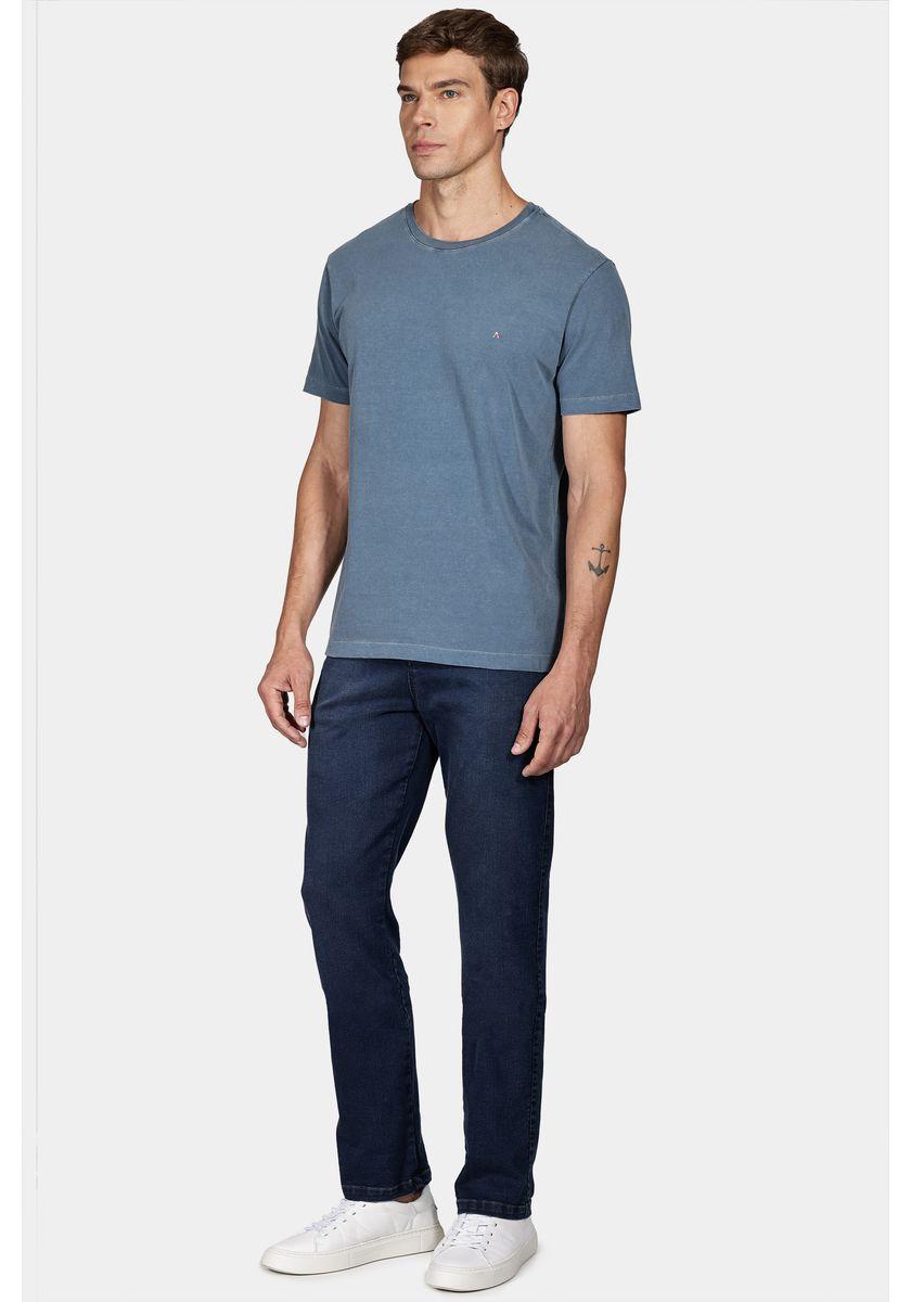 Camiseta Aramis Stonada Azul Neblina - 2