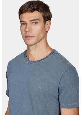 Camiseta Aramis Stonada Azul Neblina