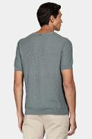 Tricot Aramis Manga Curta Verde