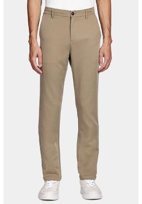 Calça Aramis Chino Clássica Slim Travel Cáqui
