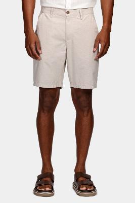 Bermuda Aramis Chino Média Stripes Cáqui