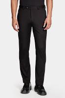 Calça Aramis Alfaiataria Malha Supler Slim Preto - 1
