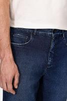 Calça Aramis Jeans Regular Intense Stonado Azul Escuro - 3