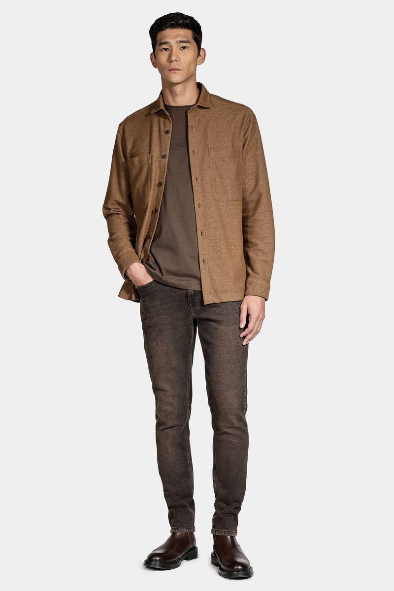 Calça Aramis Jeans Slim Red Black Dirty Preto - 2