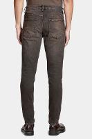 Calça Aramis Jeans Slim Red Black Dirty Preto - 5