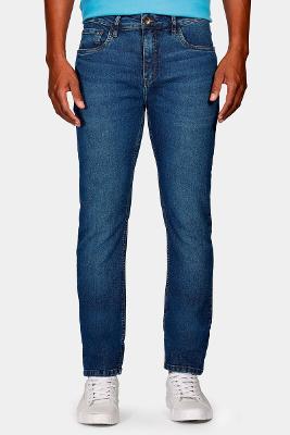 Calça Aramis Jeans Slim Esp. Blue Intense Azul Médio