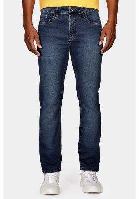 Calça Aramis Jeans Slim Super Power Dirty Azul Médio