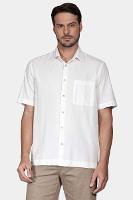 Camisa Aramis Regular Textura Horizontal Off White - 1