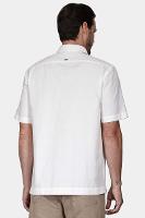 Camisa Aramis Regular Textura Horizontal Off White