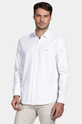 Camisa Aramis Regular Manga Longa Branco