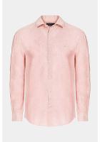 Camisa Aramis Regular Linho Com Algodão f Coral - 6