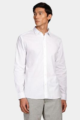 Camisa Aramis Slim Flame Bosco Branco