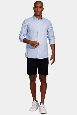 Camisa Aramis Slim Flame Bosco Azul