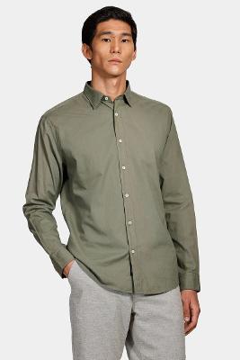 Camisa Aramis Slim Flame Bosco Verde Militar