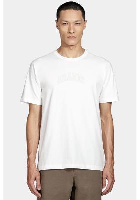 Camiseta Aramis Manga Curta Aramis Outline Off White