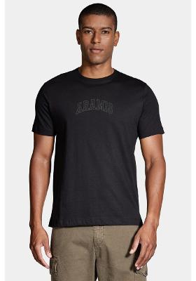 Camiseta Aramis Manga Curta Aramis Outline Preto