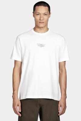 Camiseta Aramis Manga Curta Minimal Off White