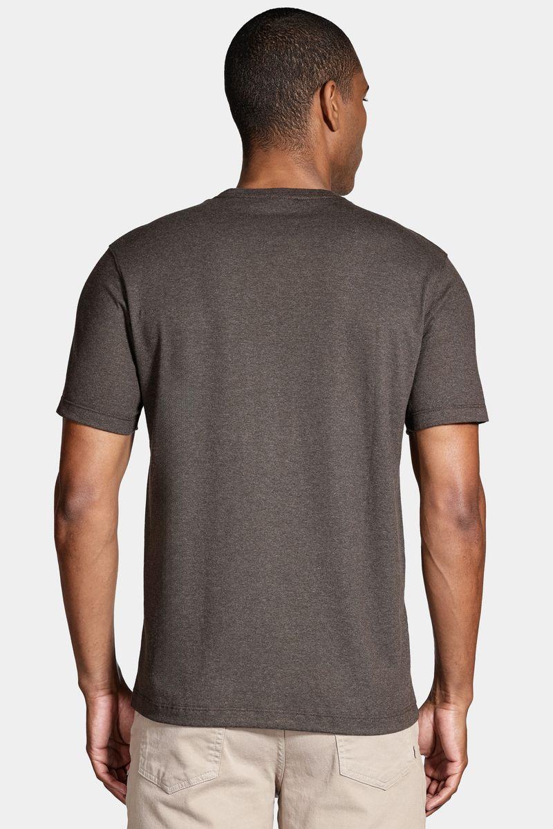 Camiseta Aramis Manga Curta Melange Verde Militar - 4