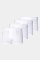 Kit Aramis 4 Cuecas Boxer Cotton Branco - 1