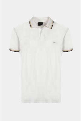 Polo Aramis Gola 2 Frisos New Branco