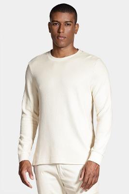 Camiseta Aramis Manga Longa Textura Areia