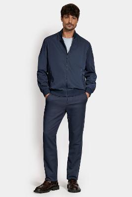 Jaqueta Aramis Bomber Nylon Liquid Repeller Marinho
