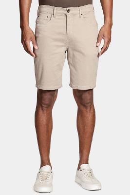 Bermuda Color Moletom Caqui