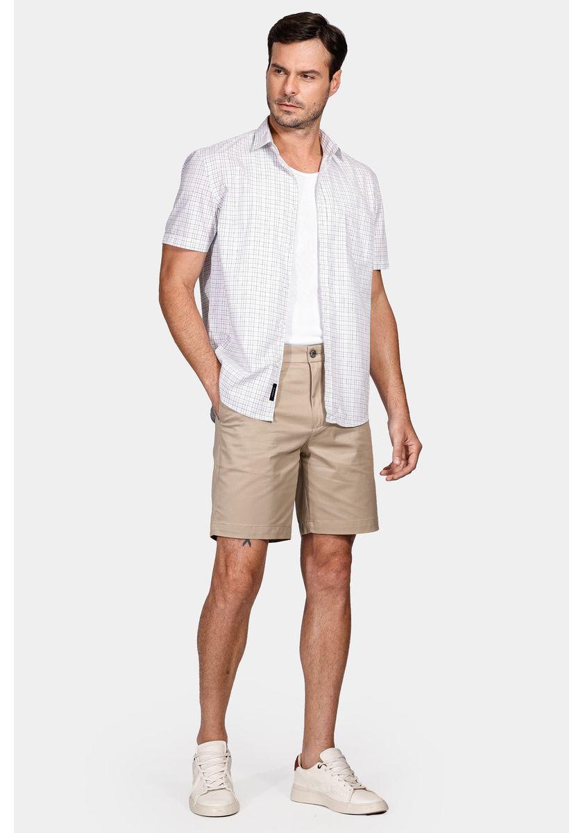 Bermuda Aramis Chino Premium Touch Moovex Cáqui - 2