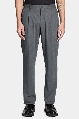 Calça Aramis Alfaiataria Cós Elástico Grafite Mescla