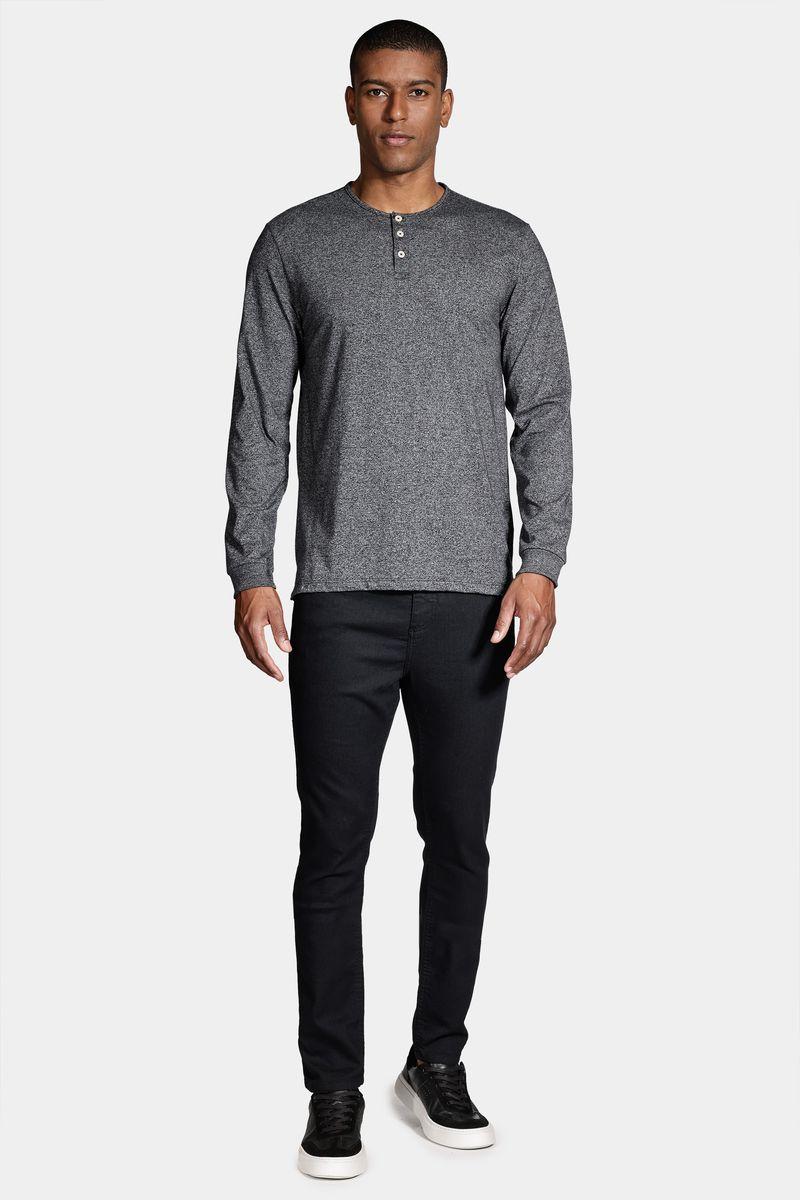 Calça Jeans Skinny Black Black Am Preto - 2