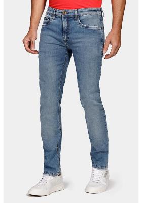 Calça Aramis Jeans Slim Flex And Dry Média Azul Médio