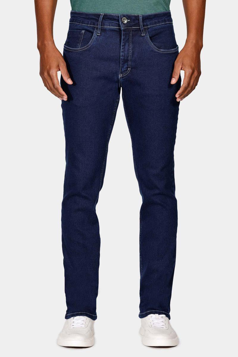 Calça Jeans Slim Blue Azul - 1