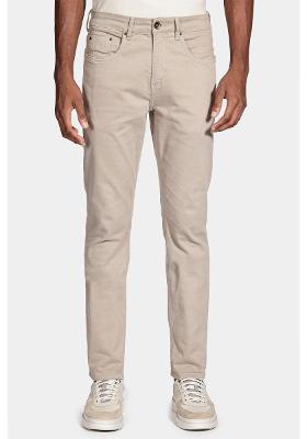 Calça Jeans Aramis Slim Moletom Color Caqui