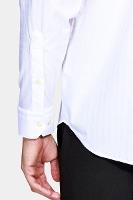 Camisa Manga Longa Cosmo Regular Tech Flex Xadrez Falso Liso Branco