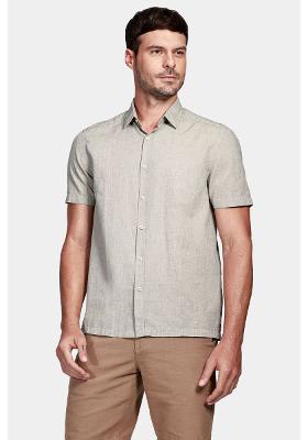 Camisa Manga Curta Move Regular Flamê Altino Verde Escuro