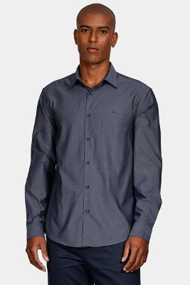 Camisa Aramis Manga Longa Regular Petronas Marinho