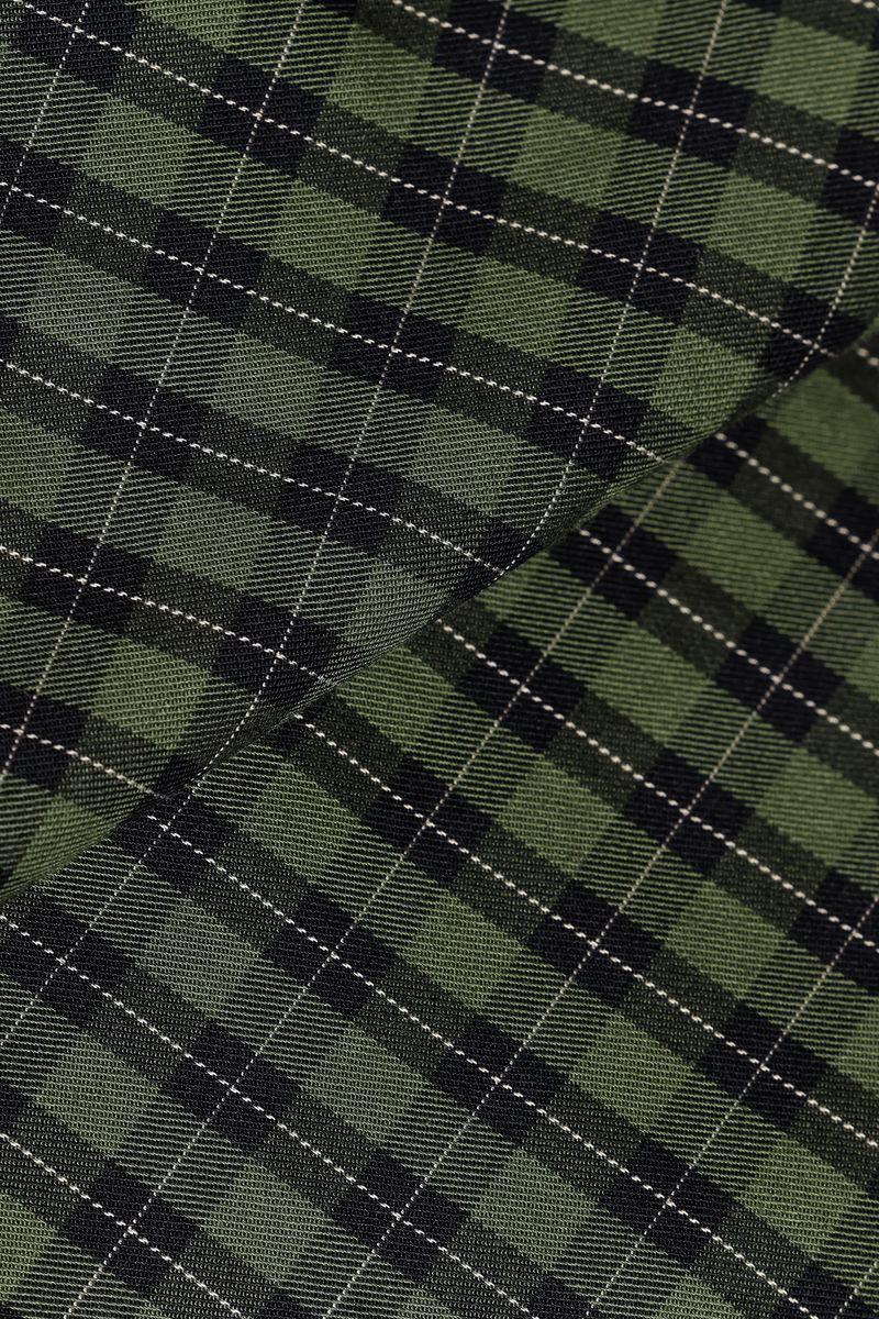 Camisa Aramis Manga Longa Stretch Xadrez Verde - 5