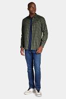 Camisa Aramis Manga Longa Stretch Xadrez Verde - 2