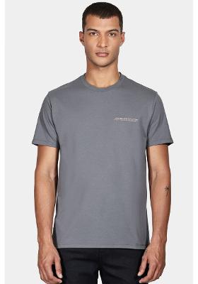 Camiseta Aramis Manga Curta Red Line Cinza Grafite