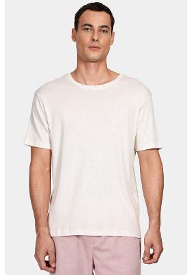 Camiseta Aramis Malha Linho Natural