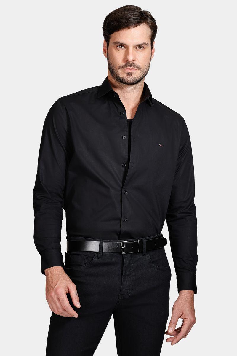 Cinto Aramis Dupla Face Estampado 35mm Café Com Preto - 5