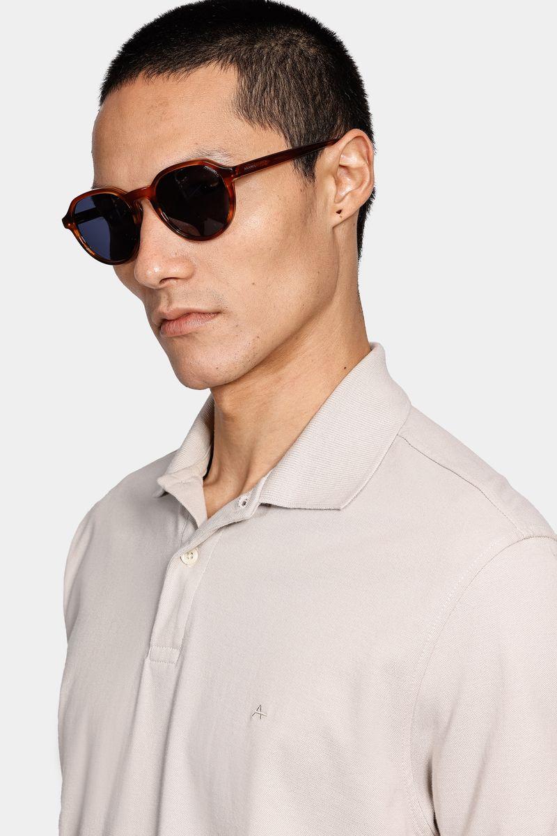 Polo Básica Piquet Cáqui Pedra - 3